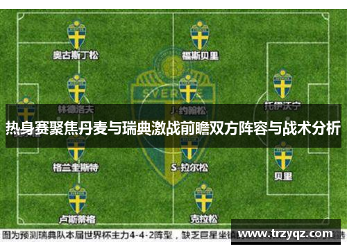 热身赛聚焦丹麦与瑞典激战前瞻双方阵容与战术分析